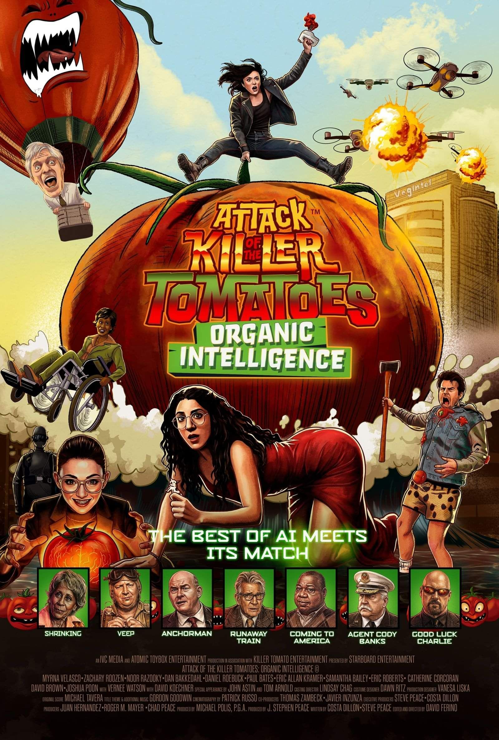 'ATTACK OF THE KILLER TOMATOES: ORGANIC INTELLIGENCE' – Cult Horror-Comedy Franchise Returns
