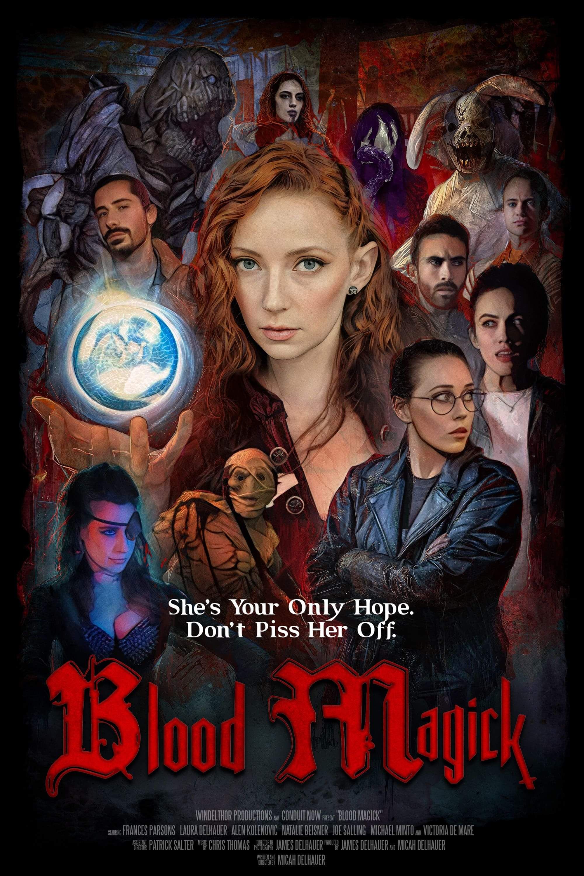 BLOOD MAGICK – Freestyle Digital Media Witch Horror From Micah Delhauer