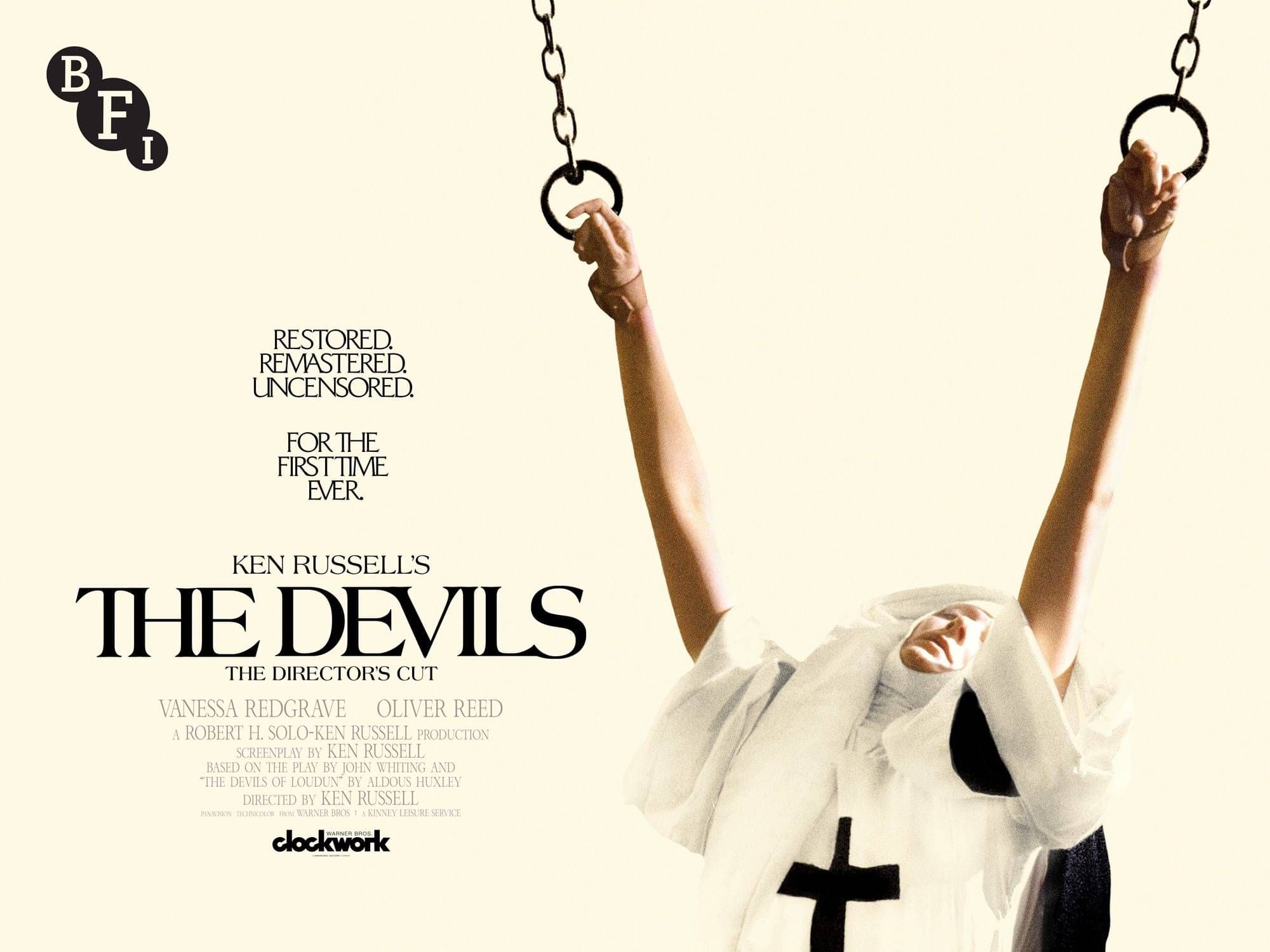 THE DEVILS – Ken Russell Definitive 4K Restoration Starring Oliver Reed & Vanessa Redgrave