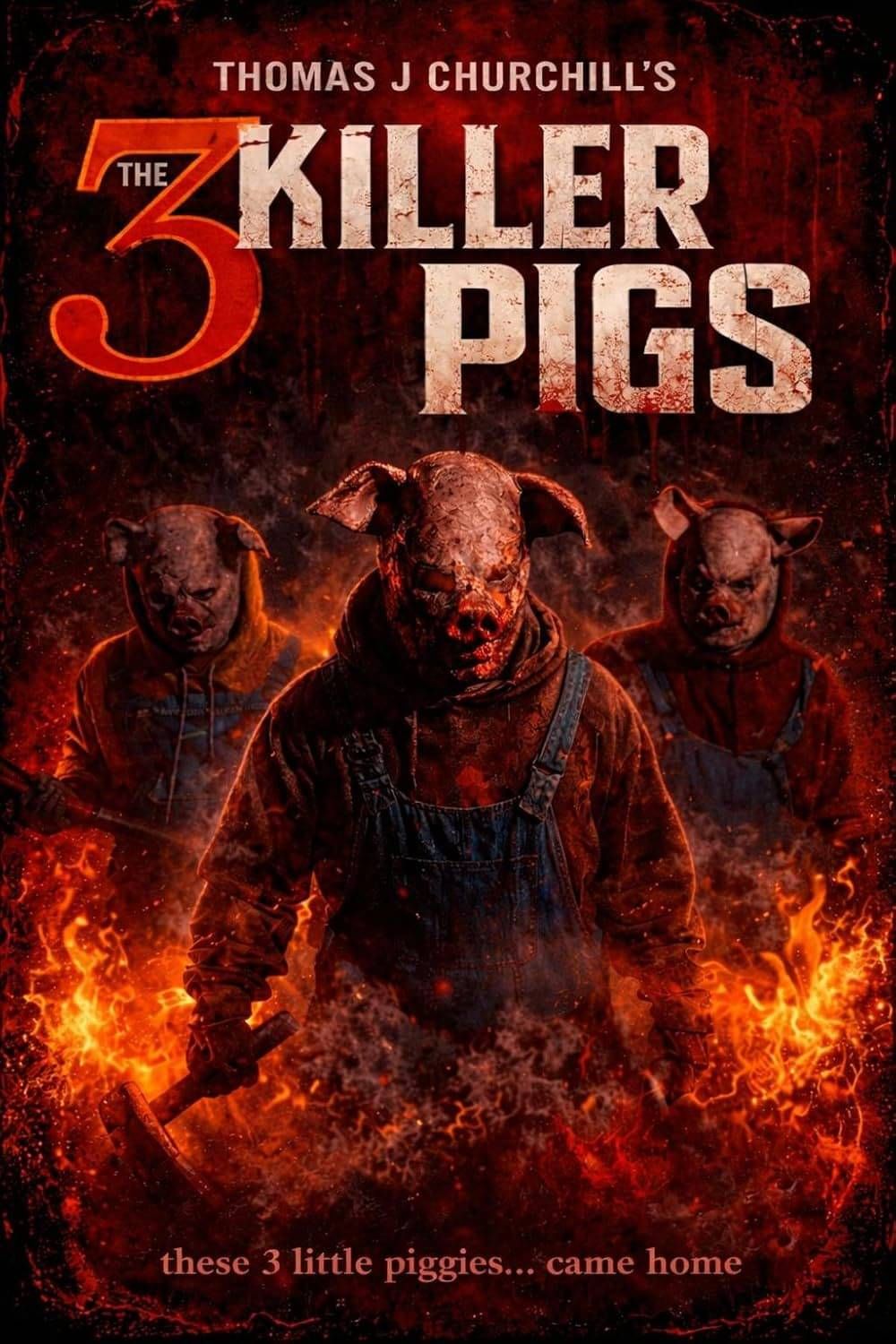 October 23 – 'THE 3 KILLER PIGS' – Retro Creature Horror (VOD – US)