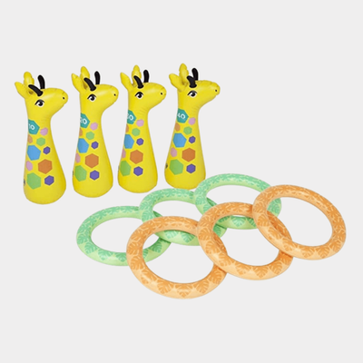 Inflatable  Ring Toss Set Giraffe Sunny Life