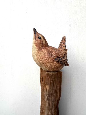 Wren 9 ,Garden bird sculpture