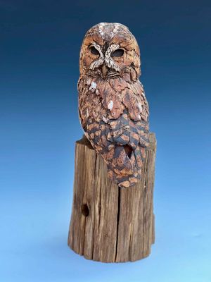 Tawny Owl  Simon Griffiths Sculpture