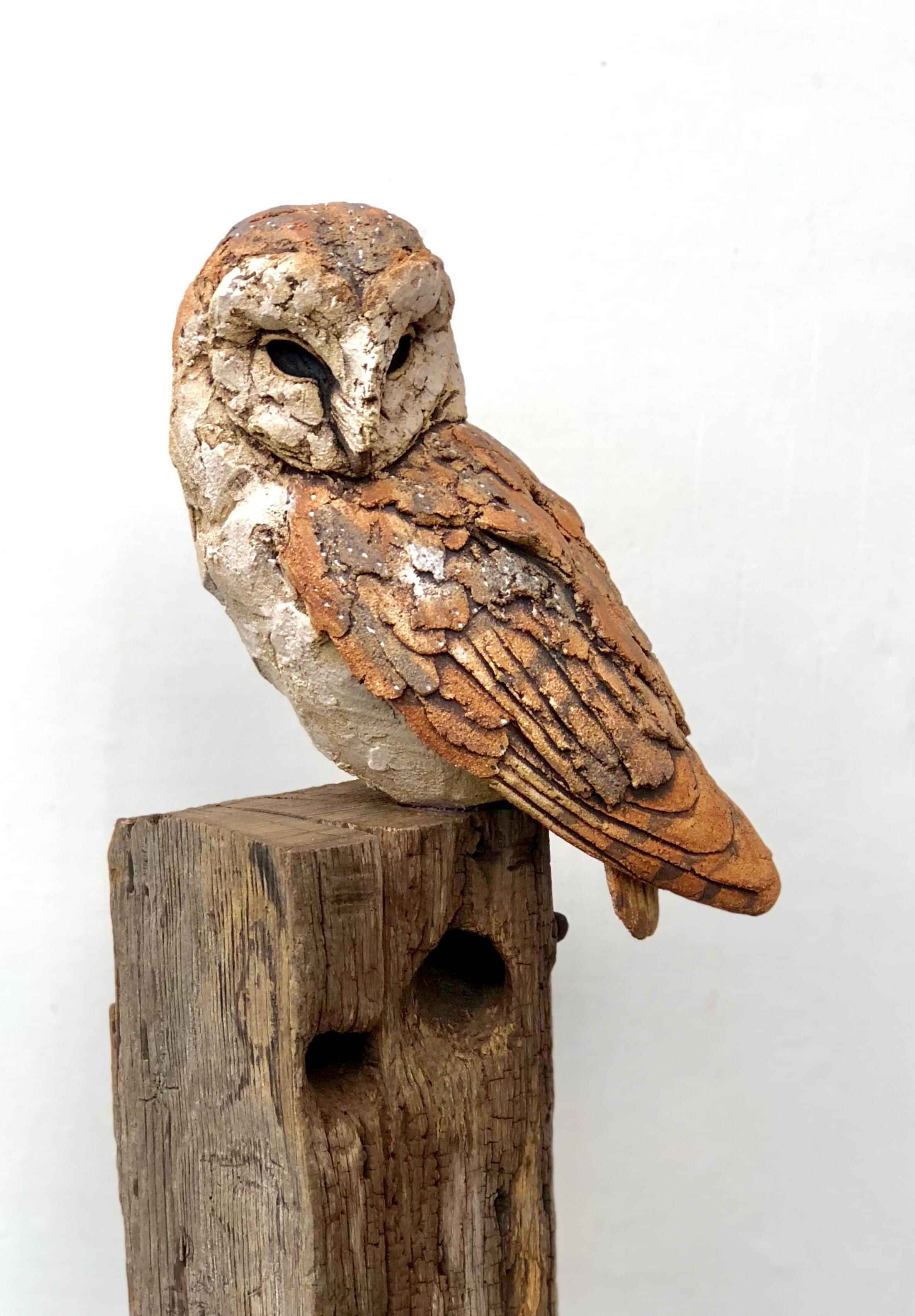 Barn Owl Sculpture