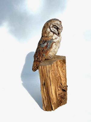 Barn Owl Sculpture