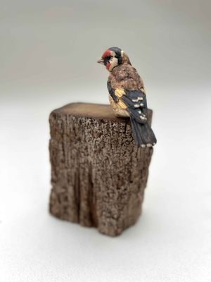 Goldfinch 2 Sculpture Simon Griffiths