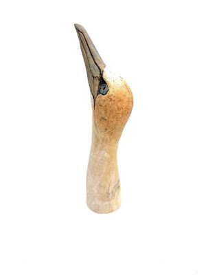 Gannet Portrait Sculpture Tall 4