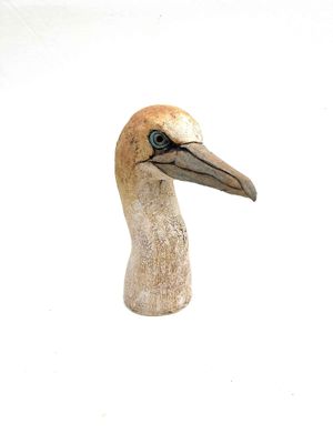 Gannet Portrait Sculpture short 3