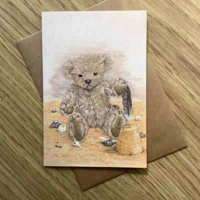 Cuthbert Bear Greetings Card