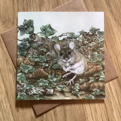 P.G. Woodmouse Greetings Card