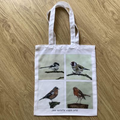 &ldquo;Garden Birds&rdquo; Tote Bag