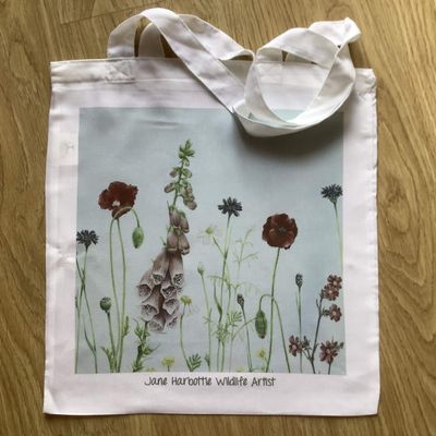 Flower Meadow Tote Bag