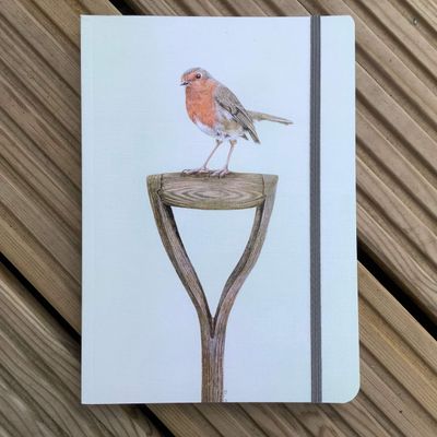 Garden Robin A5 Journal