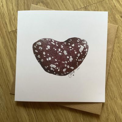 &ldquo;With love, naturally&rdquo; Greetings Card