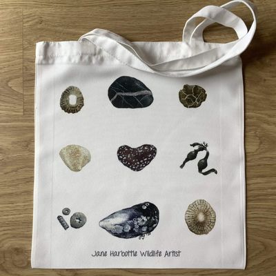 &ldquo;Northumbrian Beach Finds&rdquo; Tote Bag