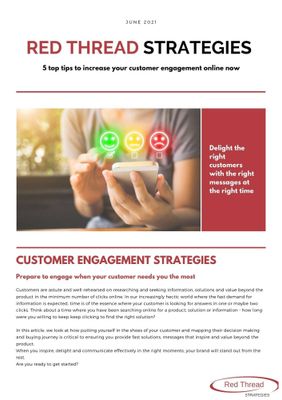 Free Guide to Customer Engagement