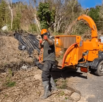 Woodchipper Hire South Hams | Sherlock's Tree and Countryside Services
