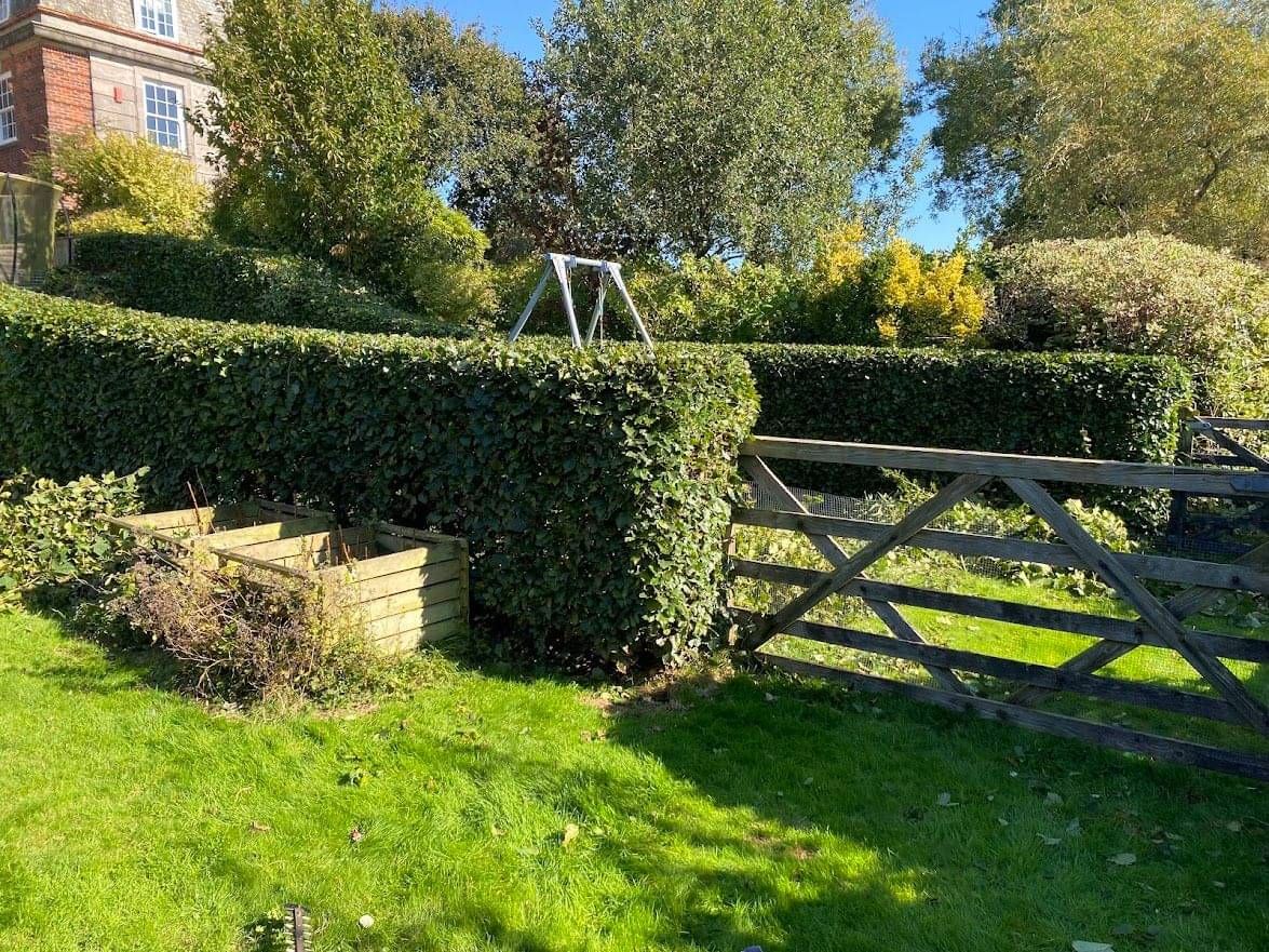 Hedge cutting  in Ivybridge