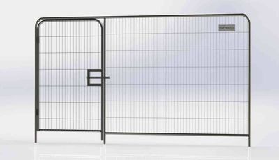 3.5m Pedestrian gate in panel
