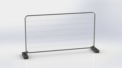 Heavy Duty Round Top Anti Climb Panel