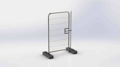 1.2m Pedestrian Heras Gate