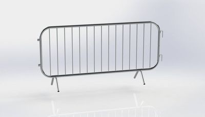 Heavy Duty Fixed Leg Crowd Barrier