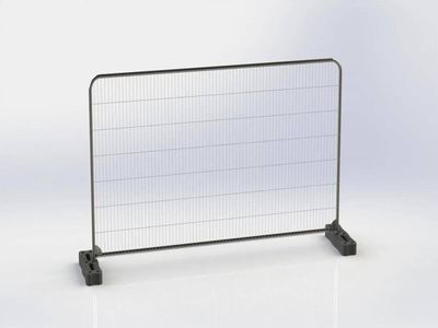 3.5m Heras HD fence panel