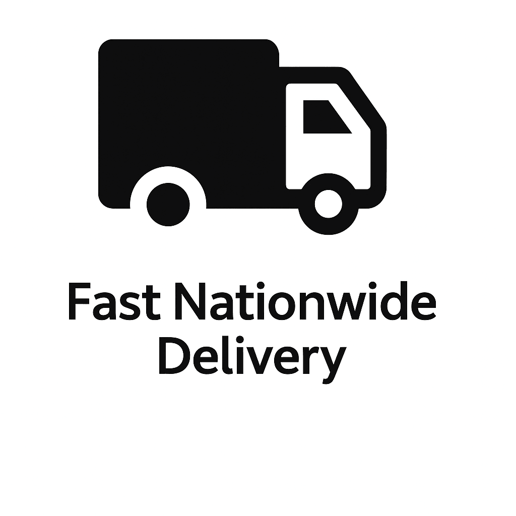 Fast nationwide delivery icon