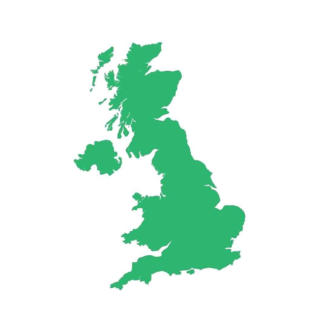 Heras fencing UK delivery map showing Tempfence nationwide coverage