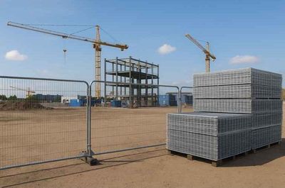 Buy Heras fencing panels in Cheshire – UK factory supplier of temporary site fencing and accessories