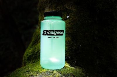 Nalgene Tritan Wide Mouth Bottle (Glow Green)