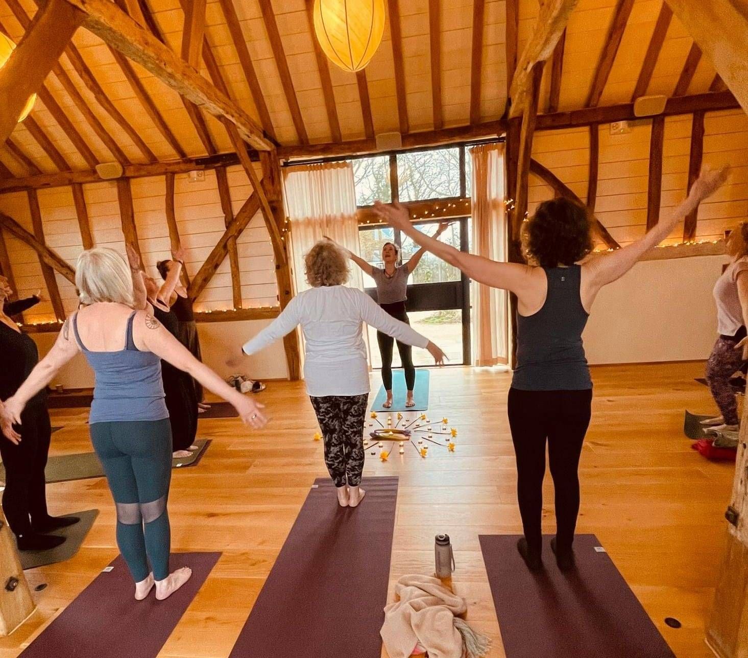 Summer Solstice Yoga, Sauna & Sound Bath Retreat at Hackhurst Farm