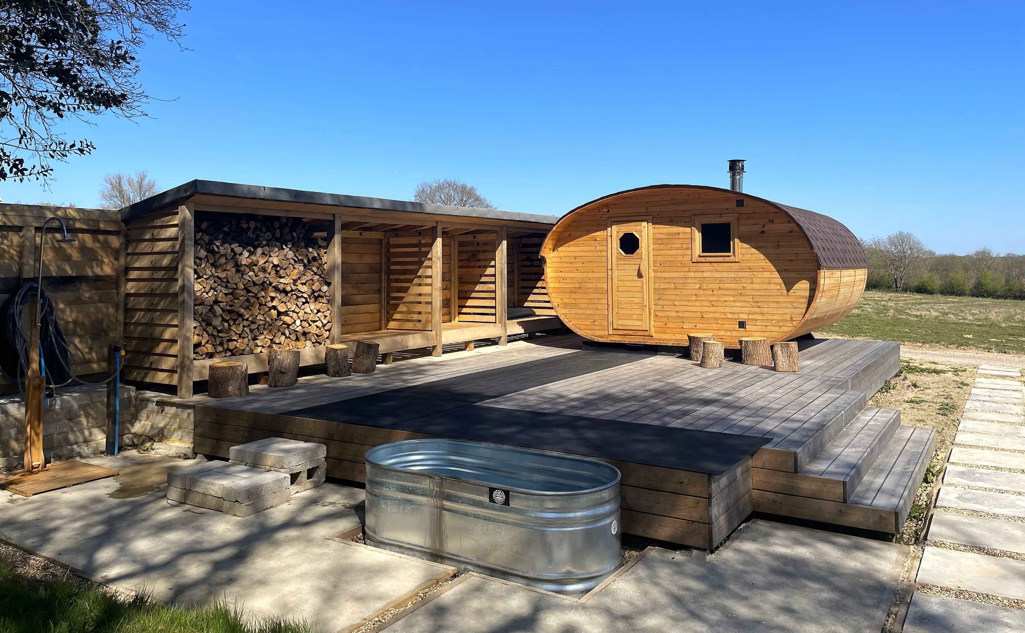 Wild Sauna Evenings at Hackhurst Farm