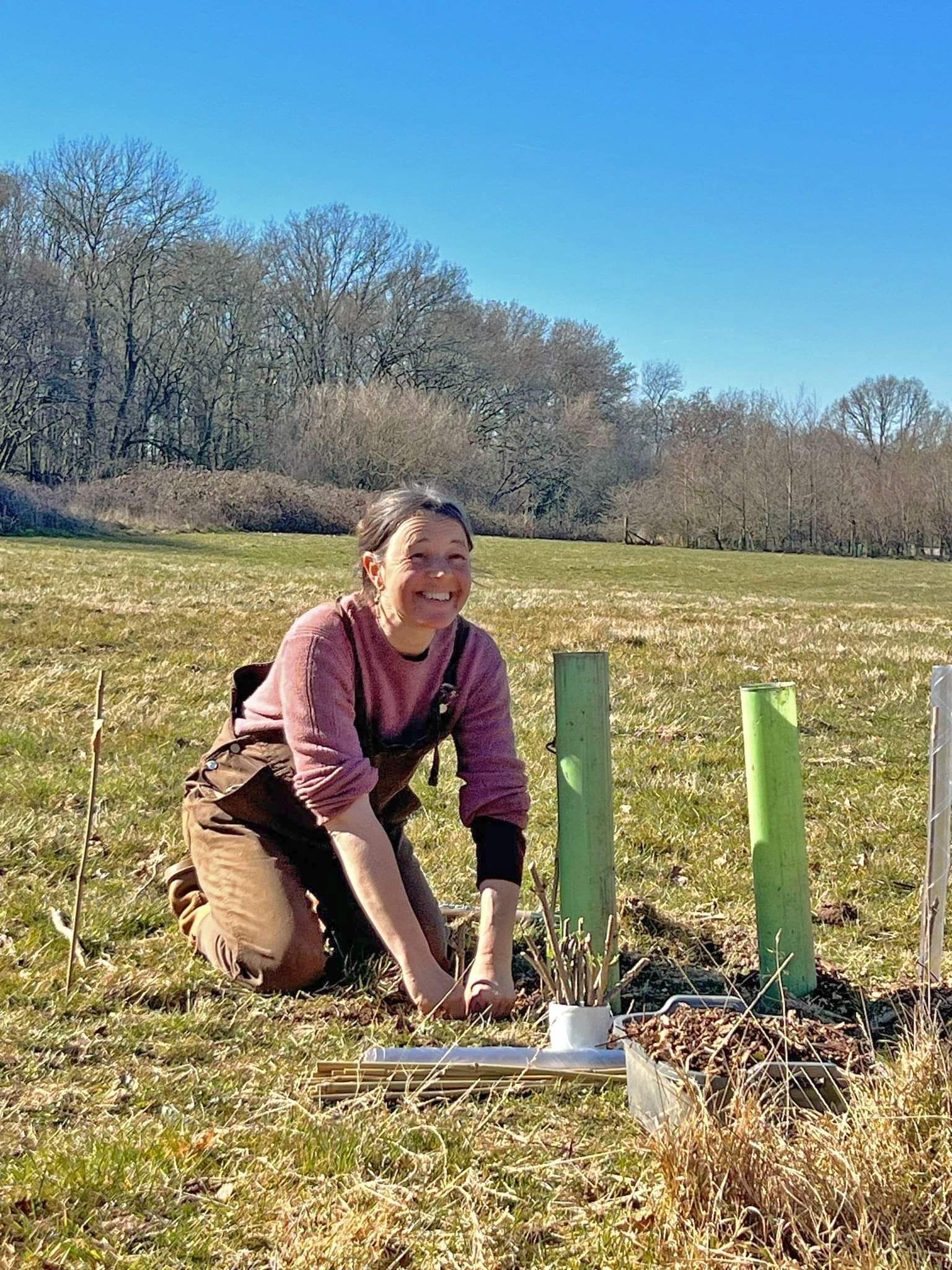 Tree planting with the Children's Forest