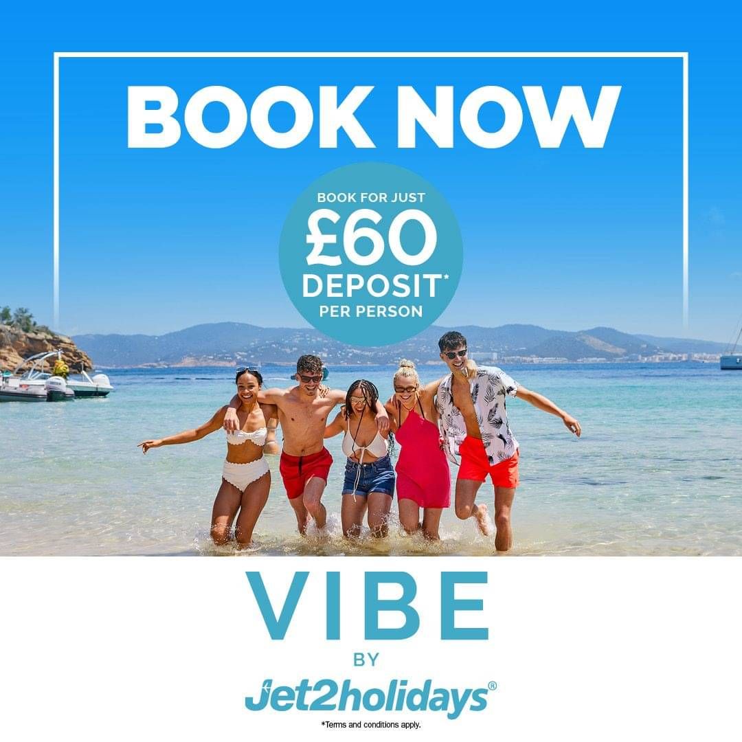 Jet2holidays VIBE holidays in Europe close to bars, clubs and nightlife available to book online