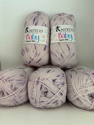 KnitCo Baby Spot - Lilac