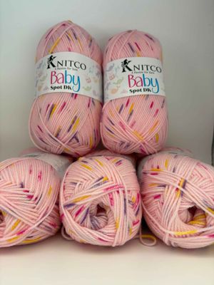 KnitCo Baby Spot - Pink