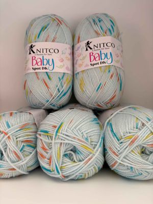 KnitCo Baby Spot - Blue