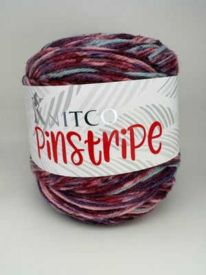 KnitCo Pinstripe - Red Wine