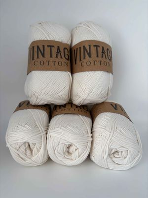 Vintage Cotton - Cream