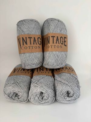 Vintage Cotton - Light Grey