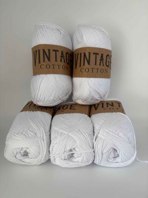 Vintage Cotton - White
