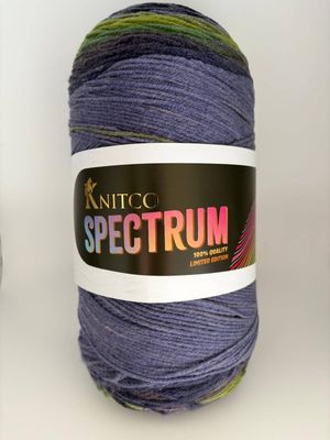 Knitco Spectrum - Purple/Green 09