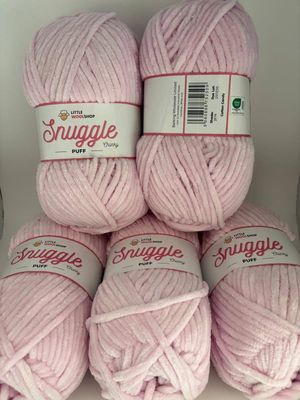 Snuggle Puff Chenille Chunky - Cotton Candy