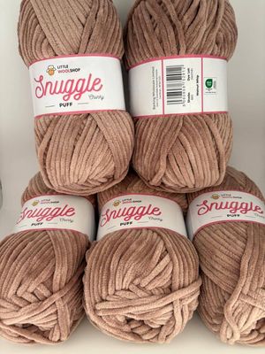 Snuggle Puff Chenille Chunky - Walnut Whip