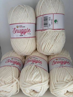 Snuggle Puff Chenille Chunky - Vanilla Bean