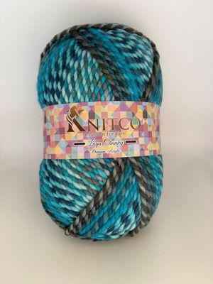 Knitco Luqu Chunky - Blue 10