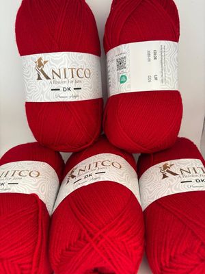 Premium Double Knit - Red