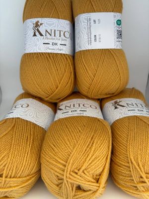 Premium Double Knit - Mustard