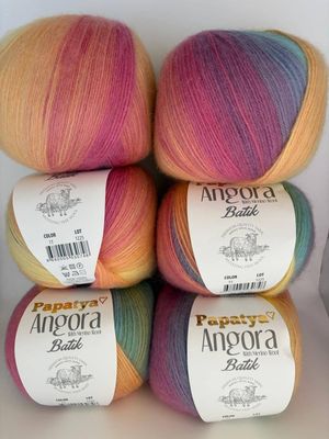 Papatya Angora Batik - Pastel Shades - 11